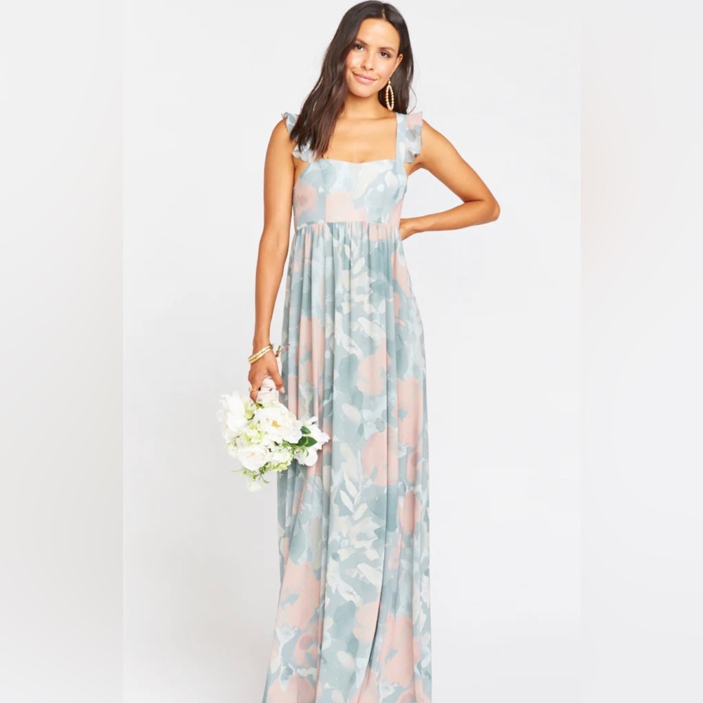 Show Me Your Mumu Sage Maxi Dress - Sage I Do Floral